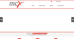 Desktop Screenshot of mcxequipamentos.com